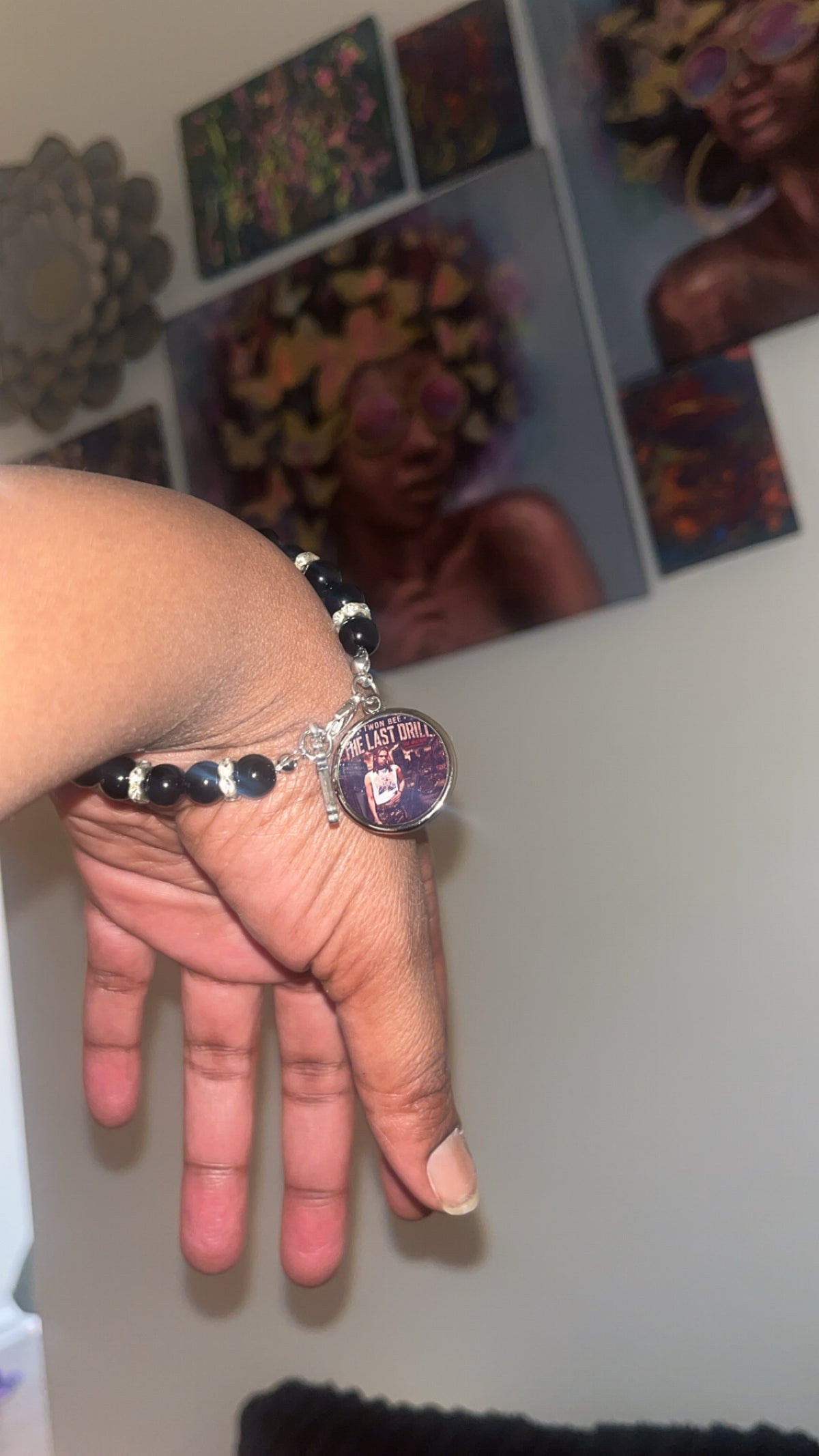The Last Drill wrist charm
