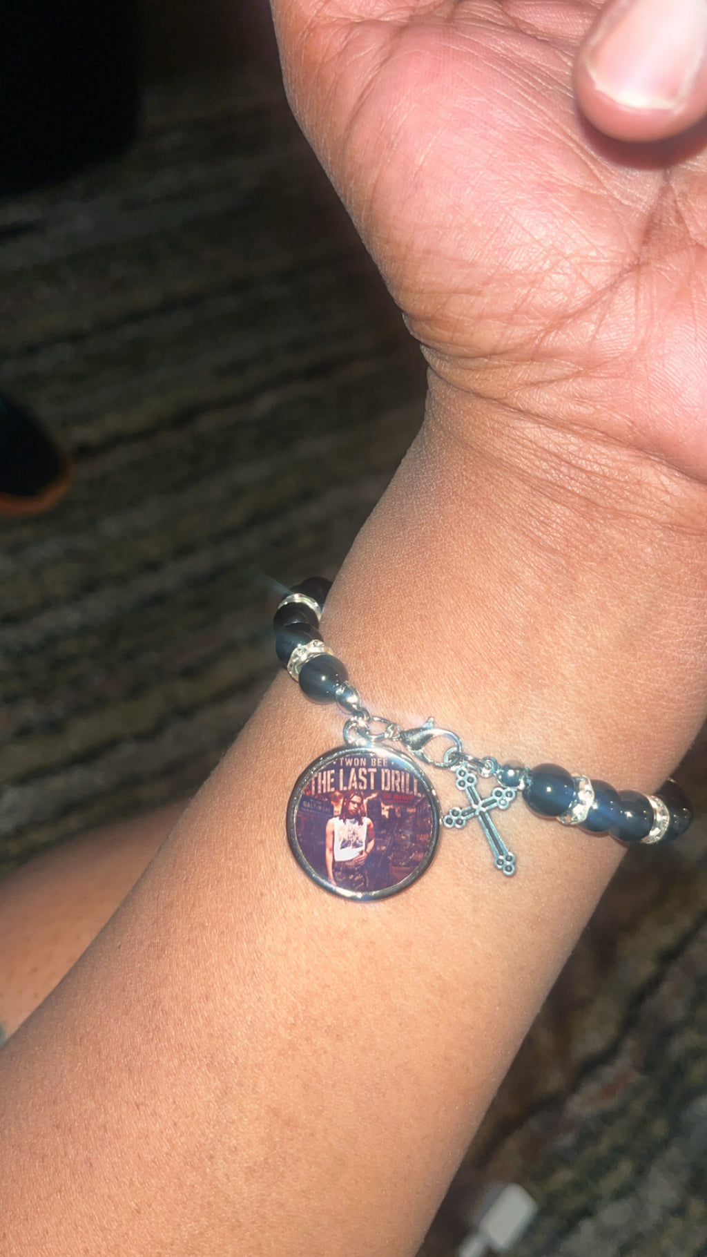 The Last Drill wrist charm
